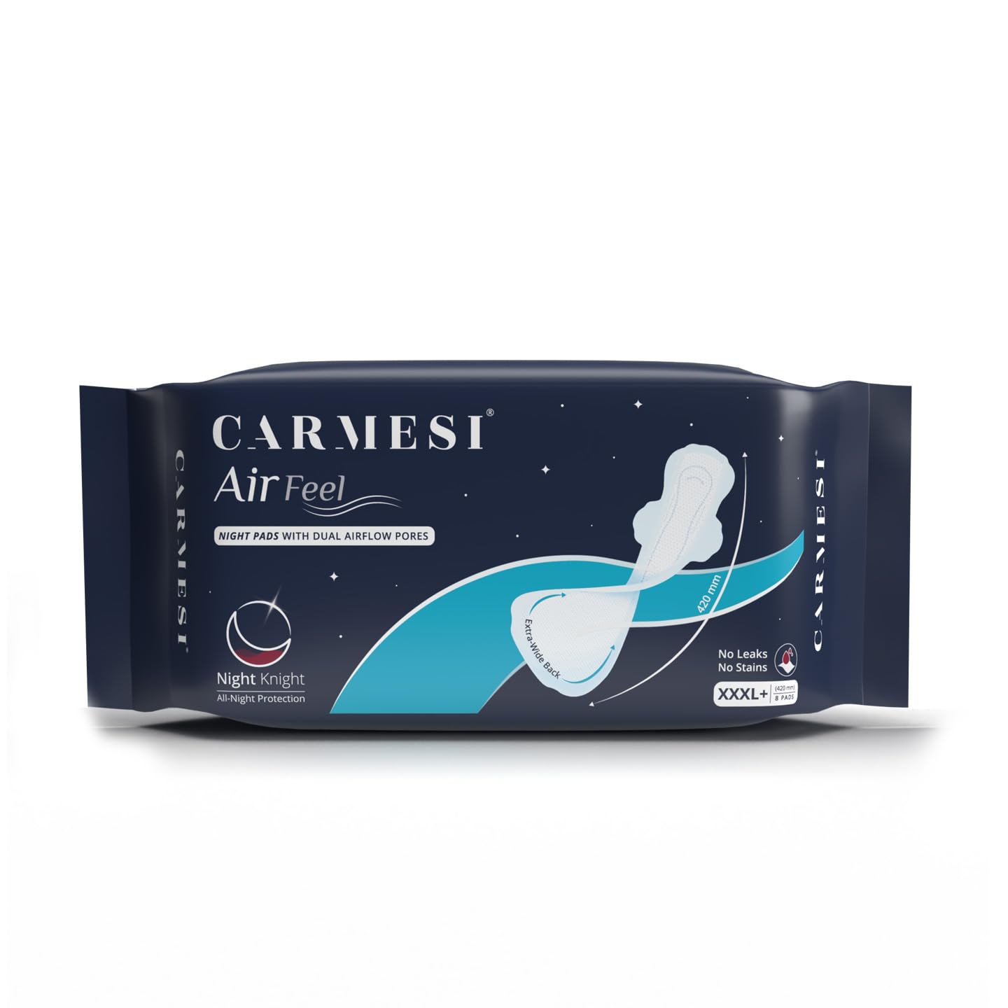 Carmesi Napkins | Help Maintain Air Circulation | Soft Thin Napkins with Wings | Size XXXL+ (8 Count)