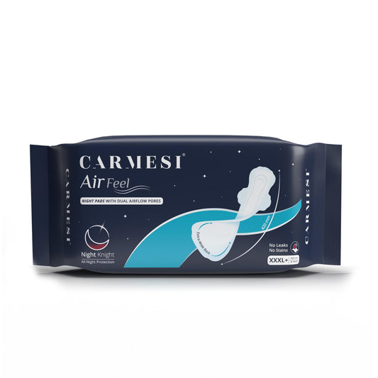 Carmesi Napkins | Help Maintain Air Circulation | Soft Thin Napkins with Wings | Size XXXL+ (8 Count)