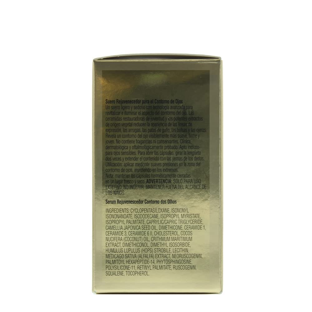 Elizabeth Arden Advanced Ceramide Eye Serum Capsules, Youth Restoring Daily Skin Care, 60 Count