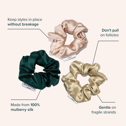 Monpure Style Protect Silk Scrunchie