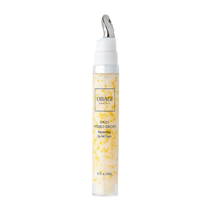Obagi Daily Hydro-Drops Rejuvenating Eye Gel Cream – Reduces the Appearance of Dark Circles & Instantly Brightens, Smooths, & Depuffs Eyes – 0.5 oz