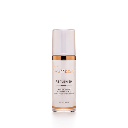Osmosis REPLENISH Antioxidant Serum, Hydrates & Soothes Skin with Green Tea and Botanical Extracts, 1 Fl Oz