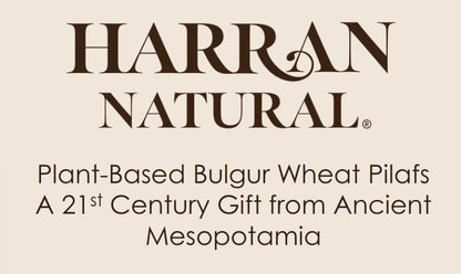 Harran Natural Whole Freekeh Pilaf, Chickpea & Mushroom, Ready to Eat Healthy Superfood Meal, Non-GMO, No Preservatives, Vegan, Plant-Based Protein, 6.6 oz