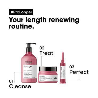L'Oréal Professionnel Paris Pro Longer Concentrate Treatment - For Thinned Hair, Fills and Visibly Reduces Split Ends, Provides Thicker Hair and Shine