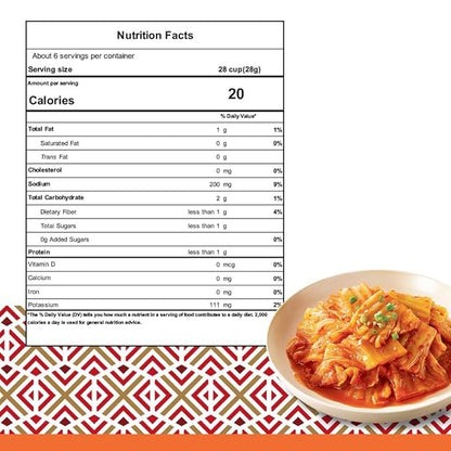 JONGGA Cabbage Fried Kimchi Can + Cabbage Kimchi Can / each 5.64oz(160g) /nKorean Spicy Food, Pack of 6, 33.84 Ounce