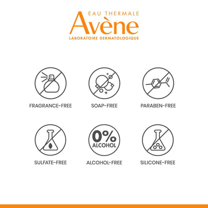 Avène Mineral Sunscreen SPF 50 Face Lotion, fast absorbing, 100% Mineral Sunscreen, Protects against UV, pollution + bluelight, With with Zinc Oxide + Bisabolol, 80 minute water resistance 1.3 oz