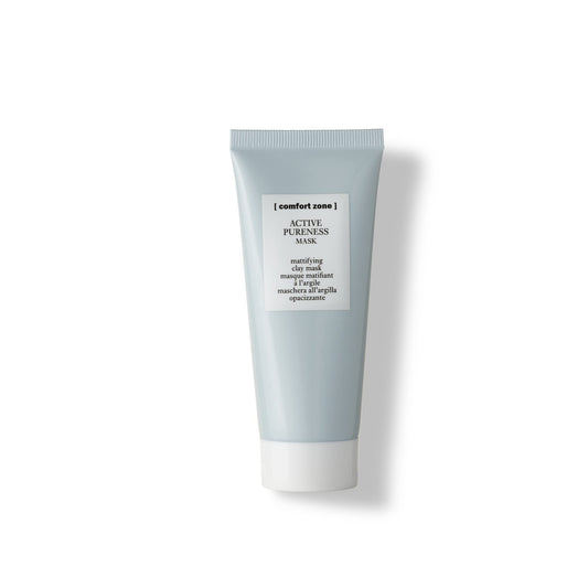 Active Pureness Mask, Mattifying Clay Face Mask, Absorbs Excess Sebum, Minimizes Pores, Purifying Treatment, Kaolin & Green Clay, Oily Skin, Vegan, Made in Italy, 2.03 Fl Oz