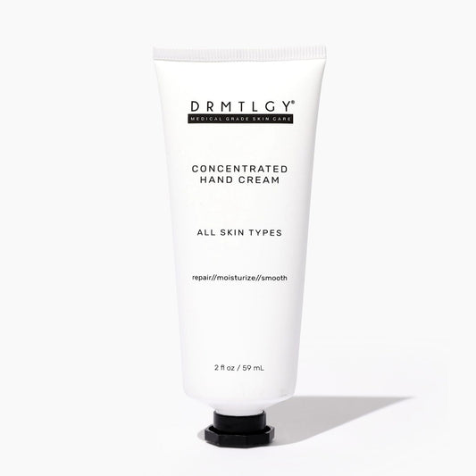 DRMTLGY Hand Cream for Dry Cracked Hands - Fragrance Free Hand Lotion For Dry Hands - Moisturizing Hand Repair Cream for Women and Men