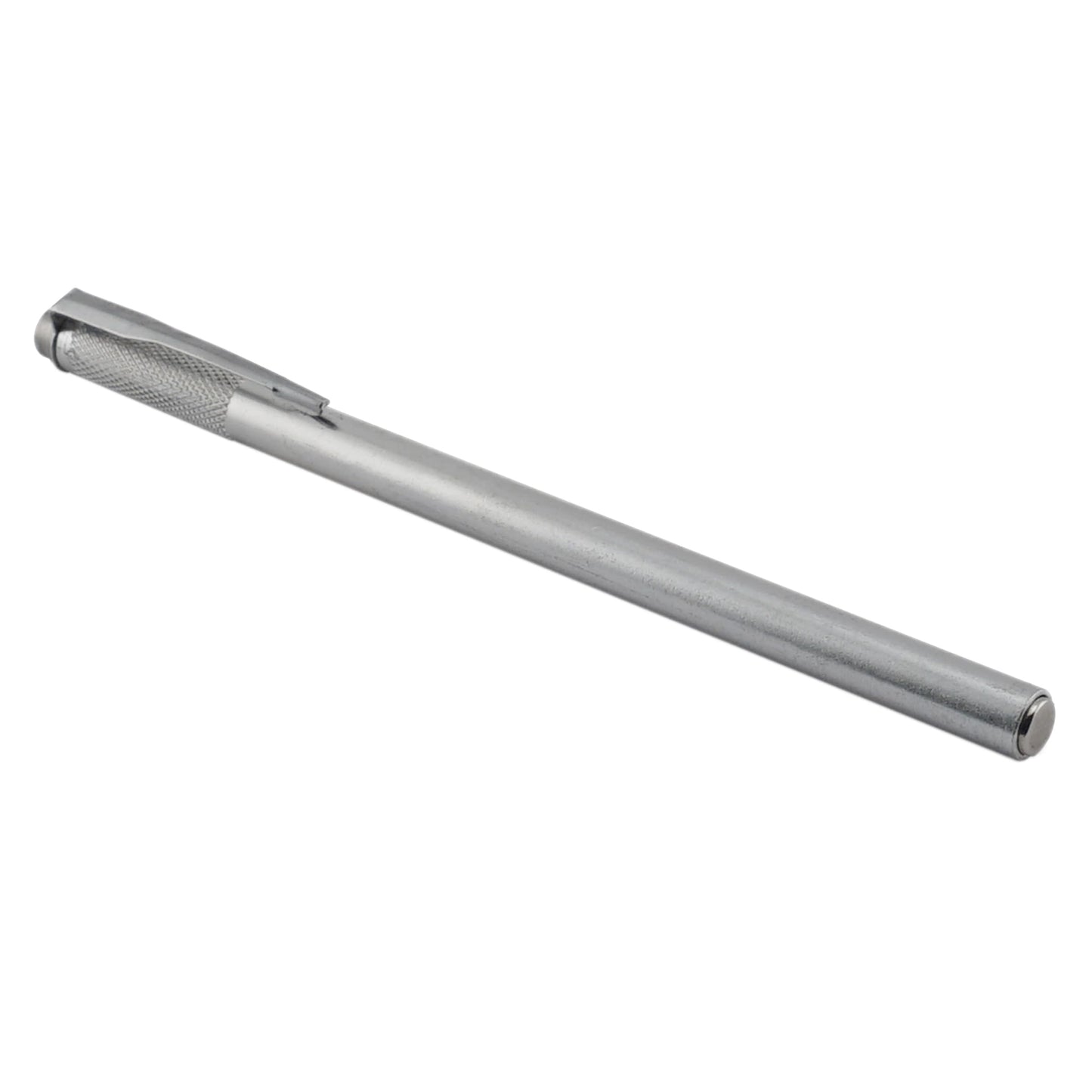 Master Magnetics Neodymium Magnetic Pick-Up Tool with Pocket Clip - 5.75" Length, 2 lb Hold, 07264