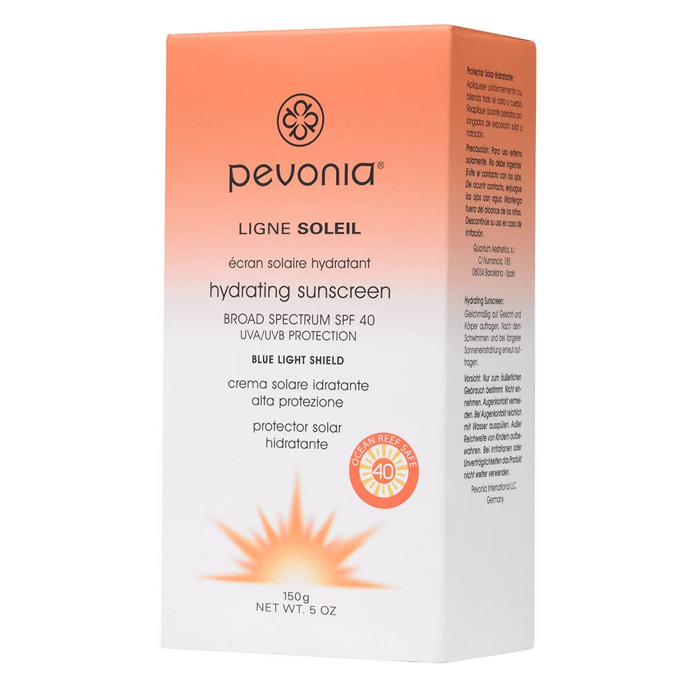 Pevonia Hydrating Sunscreen Broad Spectrum SPF 40, 5g.