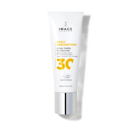 IMAGE Skincare DAILY PREVENTION Sheer Matte Moisturizer, SPF 30 Broad Spectrum Sunscreen for Shine Control