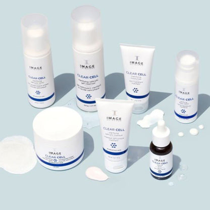 IMAGE Skincare, CLEAR CELL Mattifying Moisturizer, Facial Lotion Hydrates Oily Prone Skin, Removes Excess Shine, 2 oz