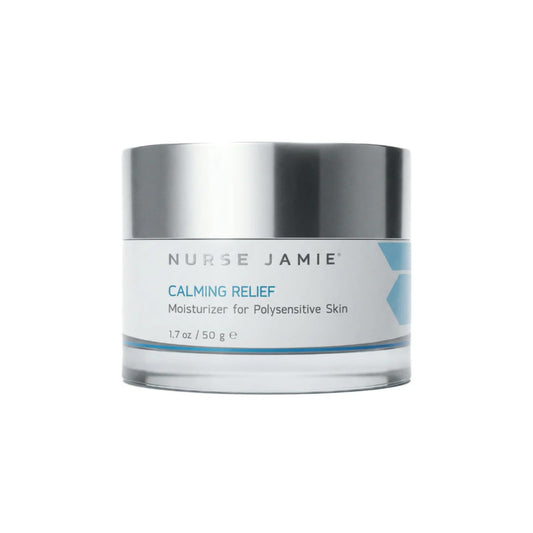 Nurse Jamie Calming Relief Moisturizer – Lightweight Face Cream for Redness, Irritation & Sensitive Skin