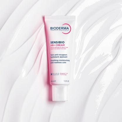 Bioderma Sensibio AR+ Cream, Facial Redness Relief Lotion for Sensitive Skin, Soothing and Moisturizing Care