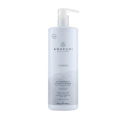 Awapuhi Wild Ginger by Paul Mitchell HydraSoft Conditioner, For Silky Smooth Hair, Ideal For All Hair Types, Especially Dry + Frizzy Hair