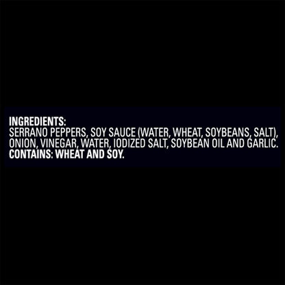 La Costeña Sliced Serrano Pepper Toreado - Fire Roasted Spicy Green Chiles for Mexican Food, Pico de Gallo, Taco Seasoning, Salsa Verde & Guacamole - Pickled Vegetables - 7.7oz, 6 Pack Canned Chilis