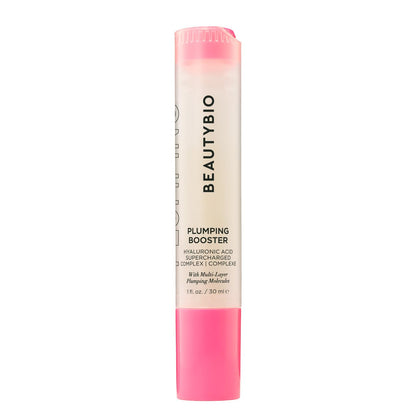 BeautyBio Plumping and Clarifying Boosters.