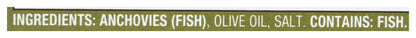 Season Brand Flat Fillets of Anchovies in Olive Oil, 2 oz
