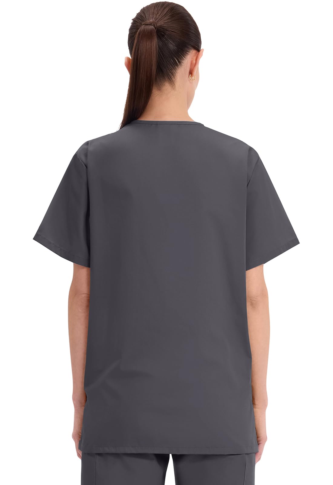 Cherokee Womens Unisex V-Neck Top