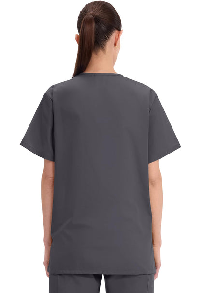 Cherokee Womens Unisex V-Neck Top