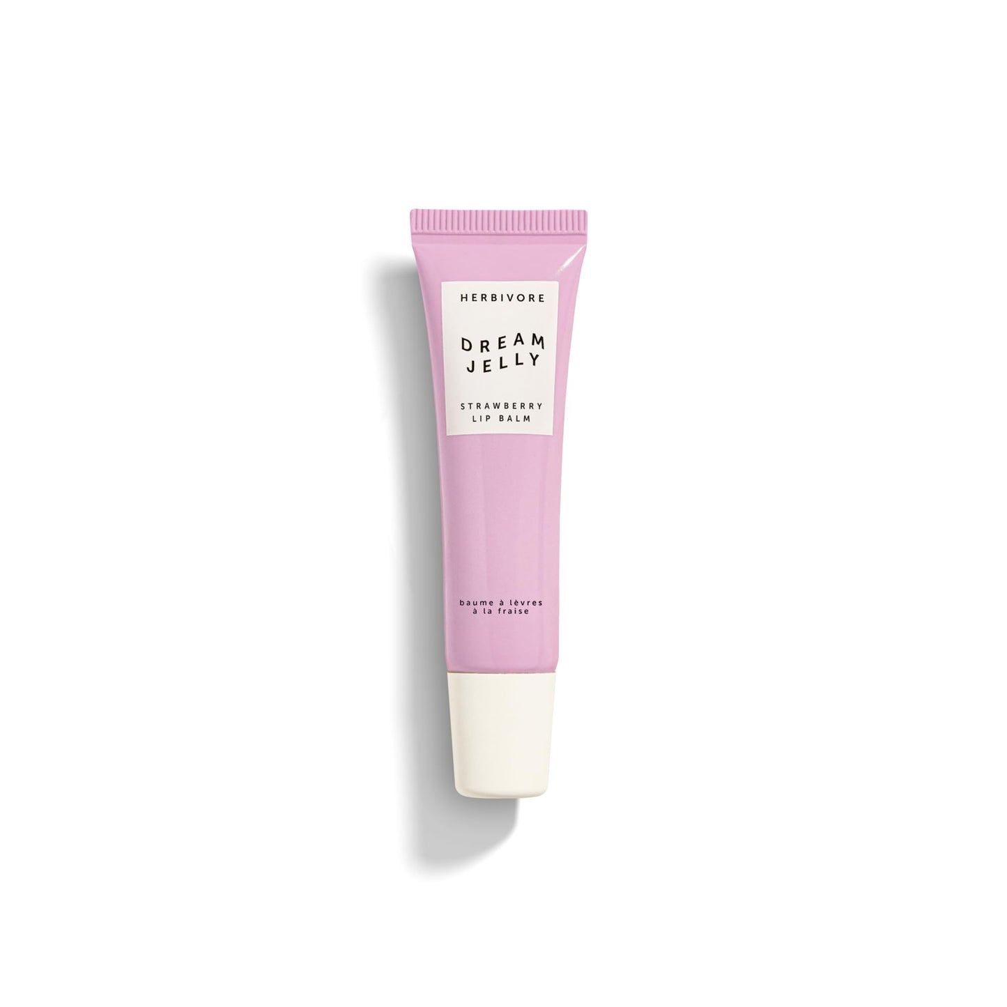 HERBIVORE Dream Jelly Multi-Oil Lip Balm for Hydration + Plumping with Linoleic Acid, Shea Butter, and Vegan Waxes - Plant-based, Vegan, Cruelty-Free