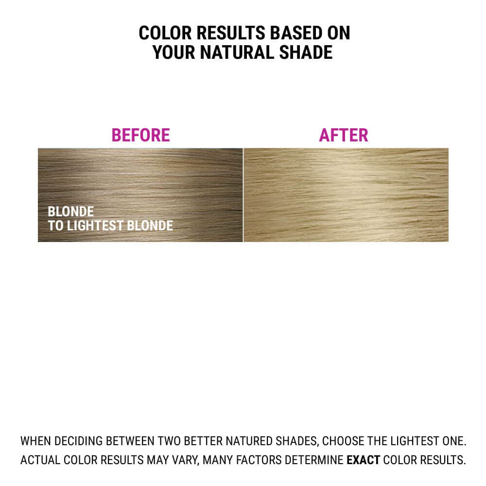 Better Natured Permanent 10N Lightest Natural Blonde Hair Color Dye - Naturally-derived, Vegan & 100% Gray Coverage that Lasts up to 8 Weeks