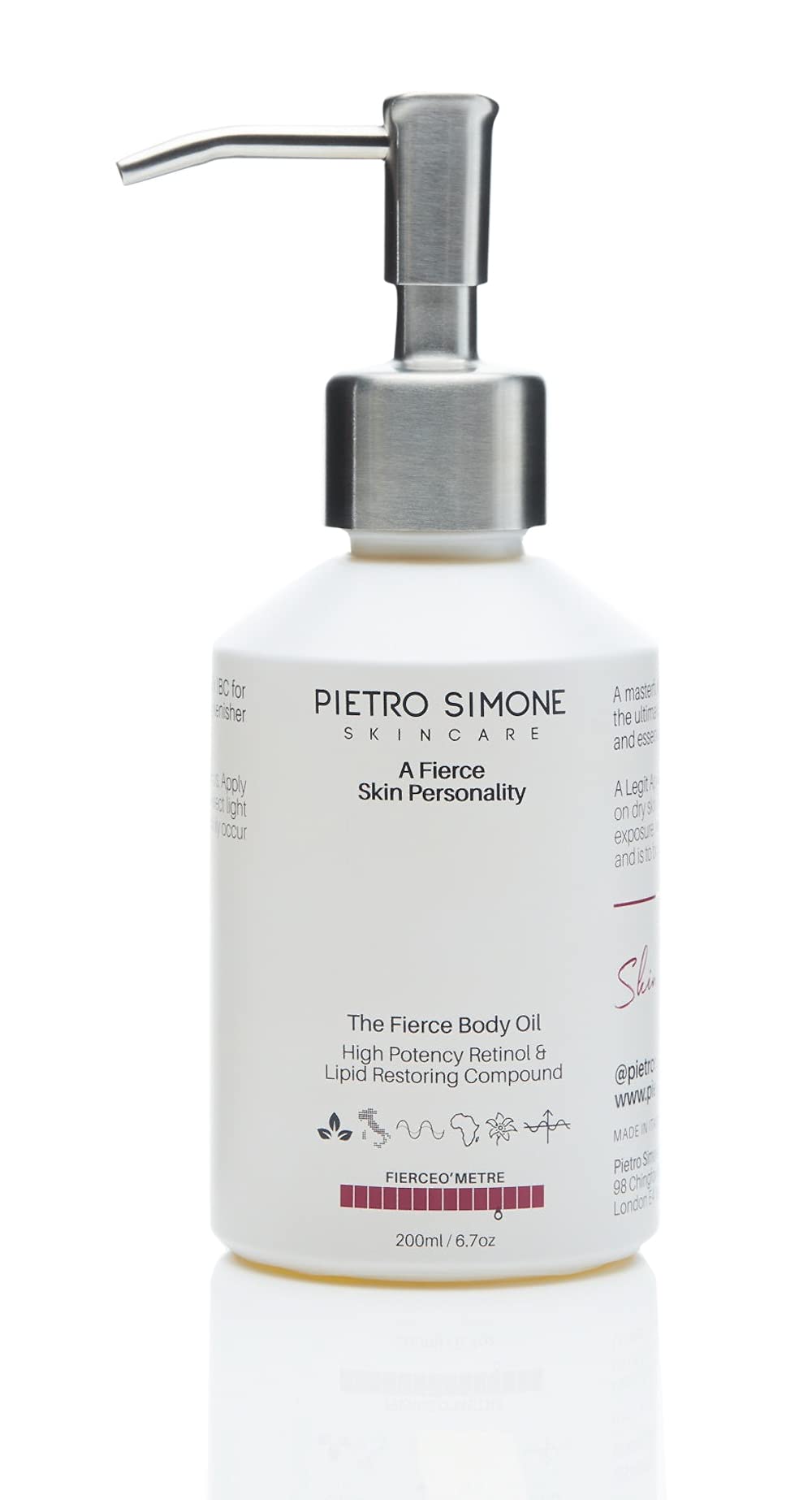 Pietro Simone Skincare Fierce Body