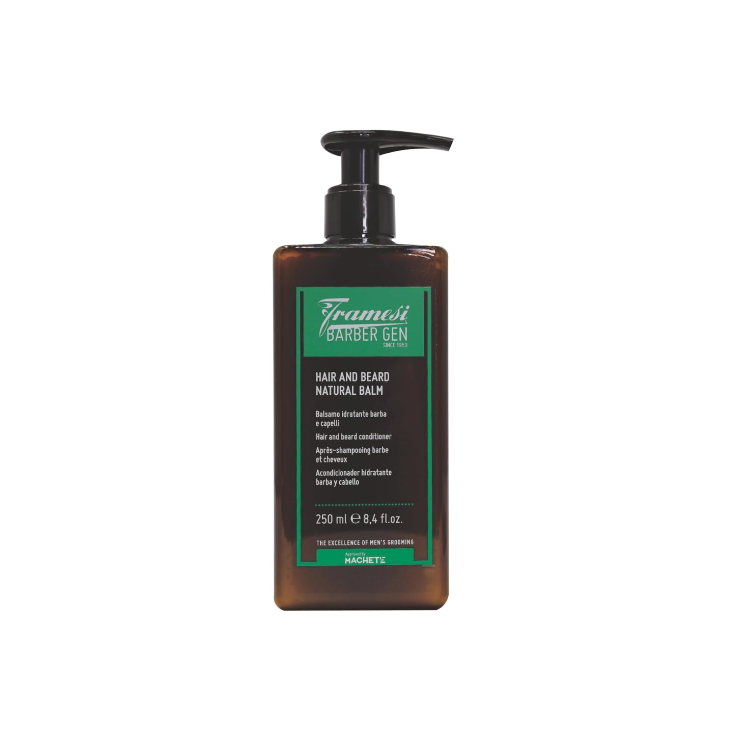 Framesi Barber Gen Hair & Beard Care | Men's Natural Shampoo | Men's Natural Conditioner | Professional Grade, Barber Quality