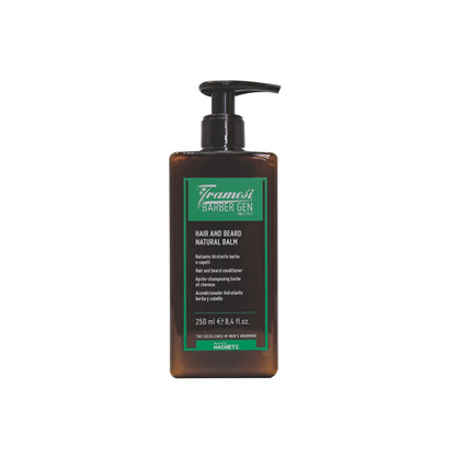 Framesi Barber Gen Hair & Beard Care | Men's Natural Shampoo | Men's Natural Conditioner | Professional Grade, Barber Quality