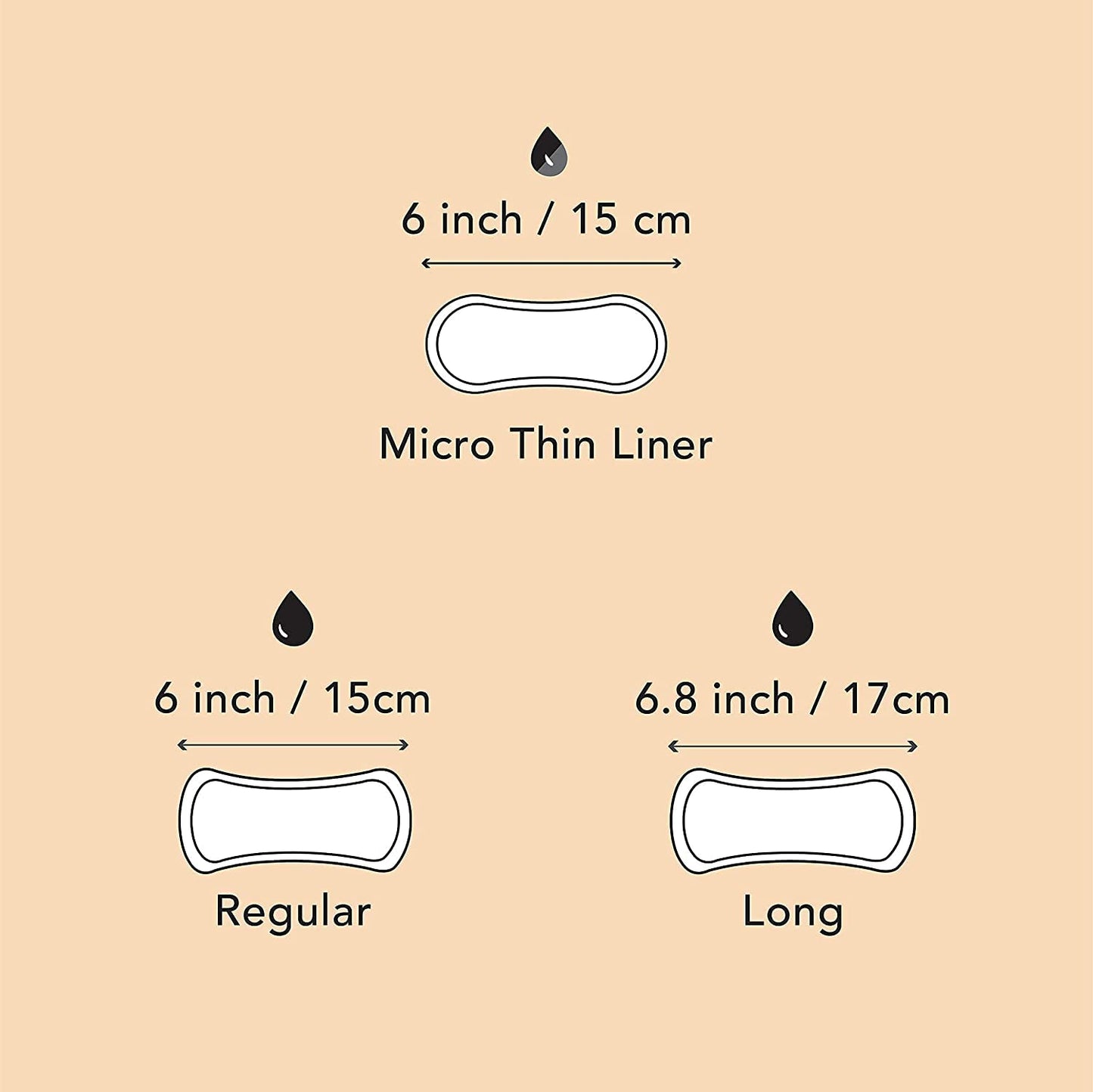 Rael Period Bundle - BPA-Free Slim Applicator Tampon (Regular & Super, 40 Count) & Organic Cotton Cover Panty Liners (Micro Thin, 140 Count)