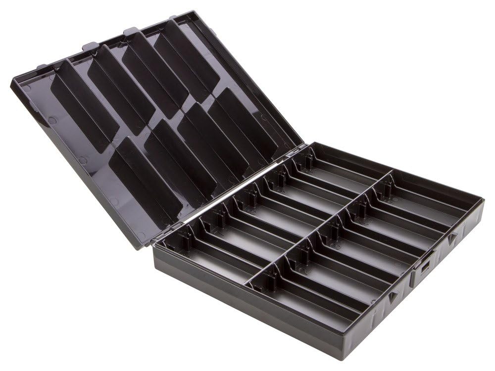 Caplugs Evergreen 240-9020-Z10 MC Series – Immunostain Moisture Chamber, 3 Pack, Black Polystyrene (PS), 10 Places, Maintain Moisture Levels for Immunostaining and Diagnostic Reaction Processes
