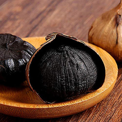 Greenlike President Brand Fermented Single Clove Garlic Dried Cooked Black Garlic 即食有机黑蒜 250g
