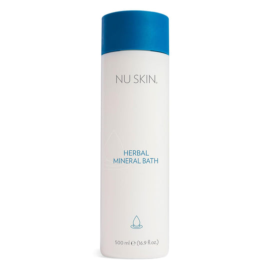Nu Skin Herbal Mineral Bath | 16.9 Fl Oz | Relaxing Bubble Bath for Adults | Soap-Free Formula | 21 Herbal Extracts for Soothing Hydrating & Cleansing