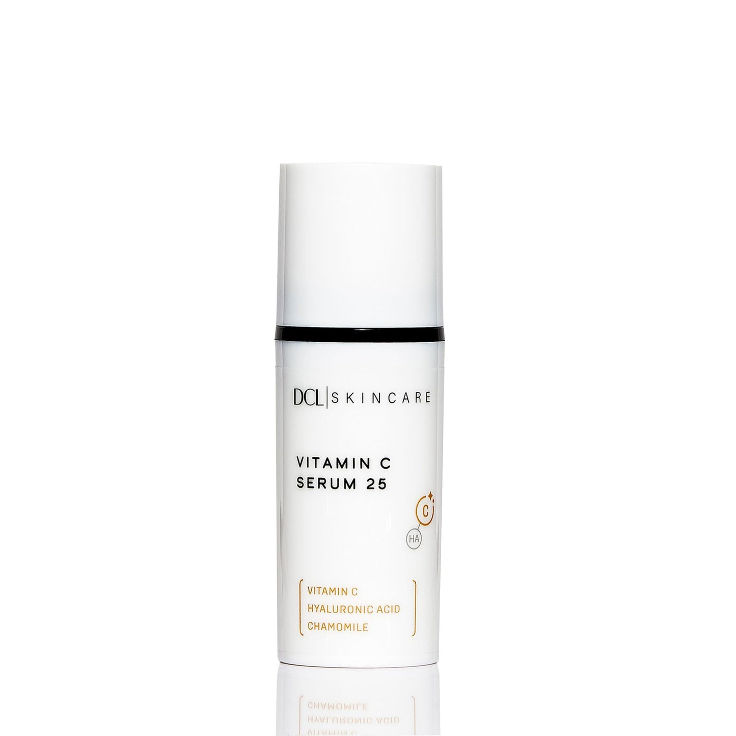 DCL Skincare Vitamin C Serum 25 with Ethyl Ascorbic Acid & Hyaluronic Acid, 1 fl oz