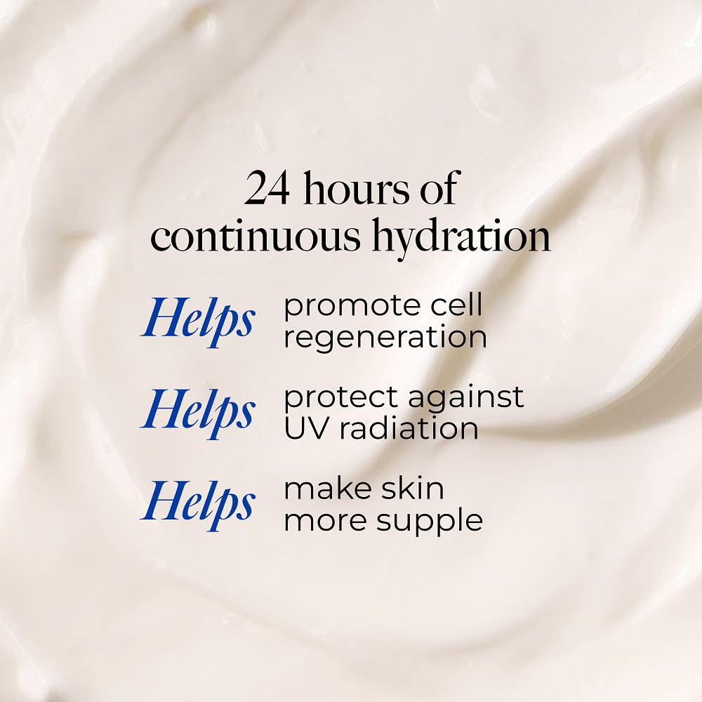 Borghese Crema Ristorativo-24 Moisturizer - Hydrating Face Moisturizer for Fine Lines & Wrinkles with Seaweed Extract & Vitamin E, Normal to Dry Skin