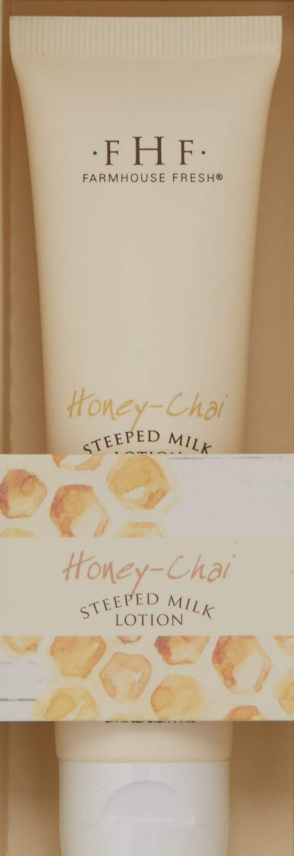 FarmHouse Fresh Honey-Chai Steeped Milk Lotion, 2.4 Fl Oz