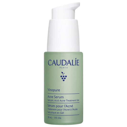 Caudalie Vinopure Acne Treatment, Salicylic Acid Serum to Treat and Prevent Blemishes - 30 mL