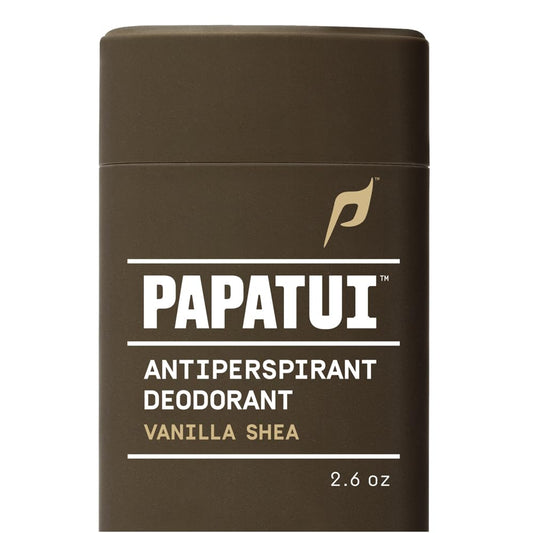 PAPATUI by Dwayne Johnson Triple Action Antiperspirant for Men | Sweat Control, Odor Neutralizer & Skin Nourishing | Vanilla Shea | 2.6 oz
