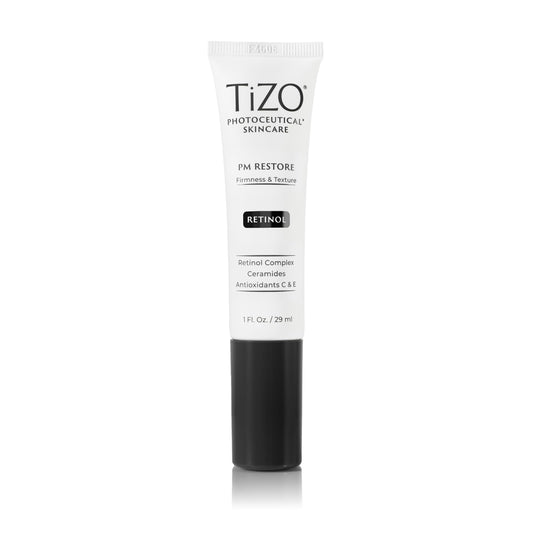 TIZO Photoceutical PM Restore, 1 Ounce (Pack of 1) for All Skin Types - Reduces Fine Lines and Wrinkles