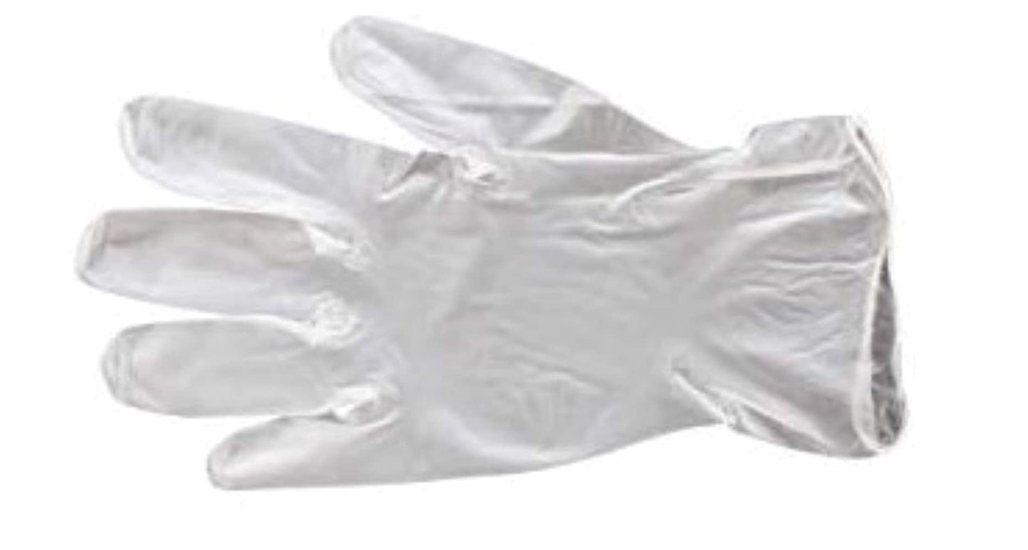 PrimaCare Medical Supplies VG-2501 Case of 100 Medium Size Medical Vinyl Examination Gloves Disposable, Latex and Powder Free Gloves