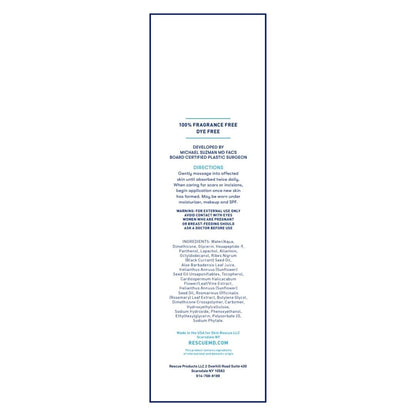 RescueMD DNA Repair Complex PRO Scar Treatment Serum, Post-Procedure and Skin Damage Solution, 120ml