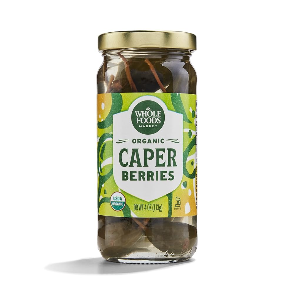 Whole Foods Market, Organic Caper Berries, 4 Ounce