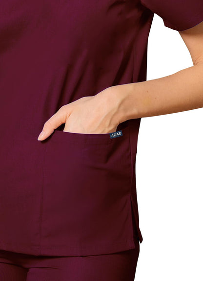 Adar Universal Unisex Scrubs - Unisex Drawstring Scrub Set