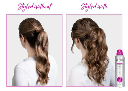 Kenra Volumizing Spray Clay 15 | Bodifying, Fullness Spray | 3X The Fullness | Medium Hold | Provides Texture & Volume With A Long-Lasting Finish | All Hair Types