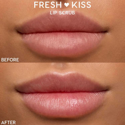 ColourPop Fresh Kiss Exfoliating Lip Scrub - Nourishing Lip Exfoliator to Gently Buff & Soften Skin - Enriched with Cocoa & Shea Butter to Lock in Moisture - Vanilla Cake (0.37 oz)