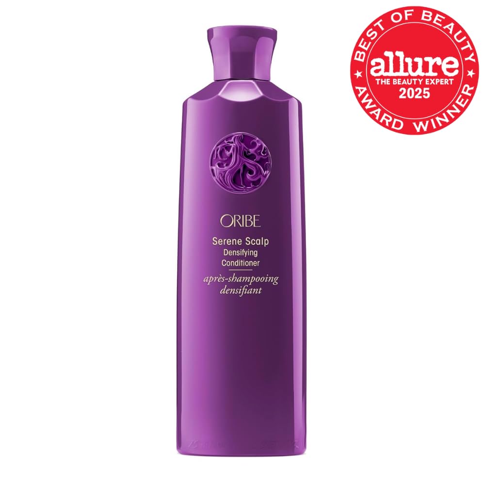 Oribe Serene Scalp Densifying Conditioner for Thinning Hair with Capixyl™ - Adds Volume, Body & Fullness for Thicker, Healthier Hair - Reduces Shedding, Moisturizes, & Detangles - 5.9 oz