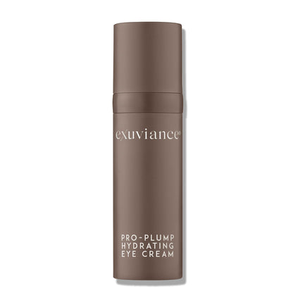 EXUVIANCE Pro-Plump Hydrating Eye Cream, Plumping and Firming Anti Aging Eye Cream, for Crows Feet and Wrinkles, with Hyaluronic Acid and PHA, 0.5 oz