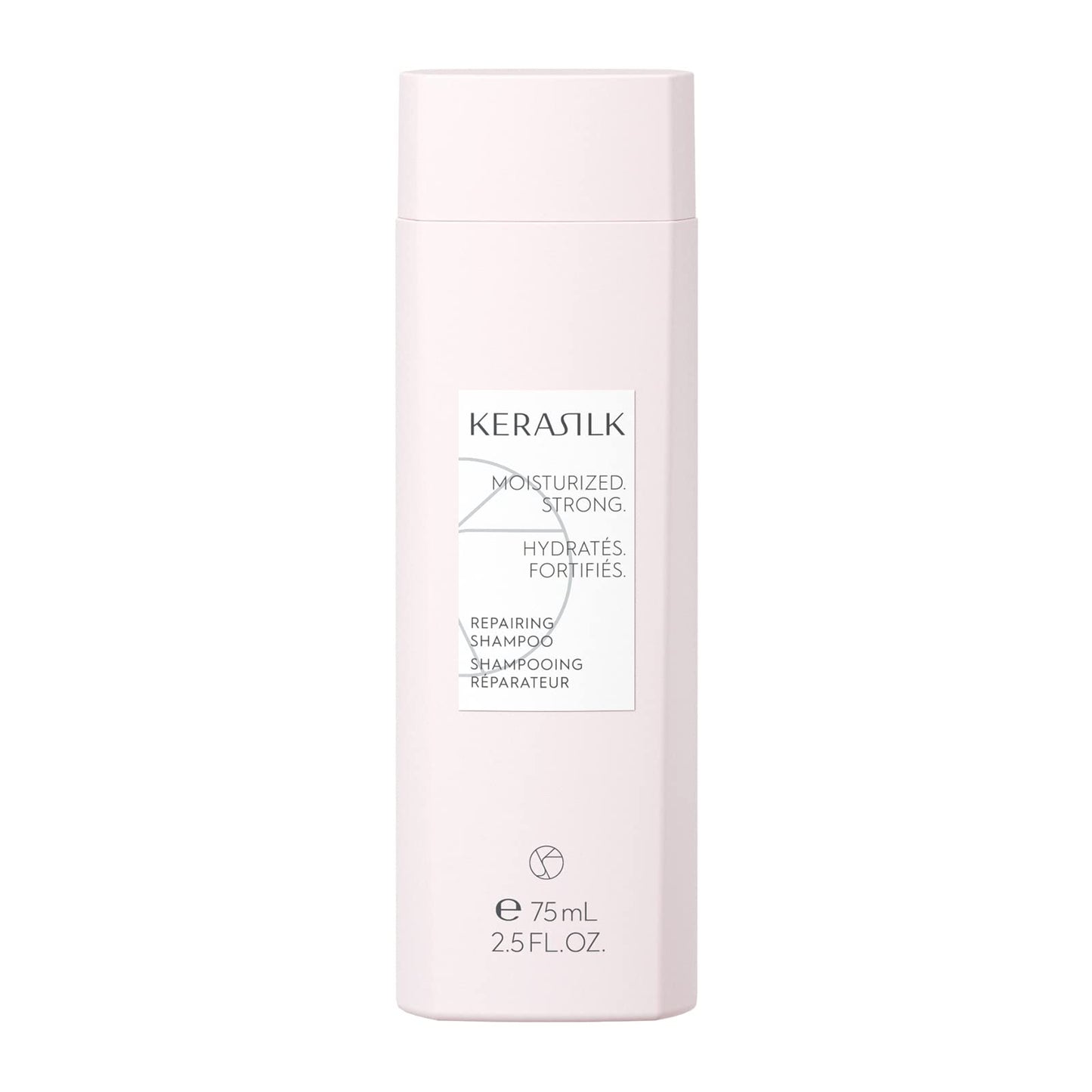 KERASILK Repairing Shampoo |Deeply Nourishes & Moisturizes | Reduces Breakage & Prevents Further Damage | For Dry, Stressed & Damaged Hair | Ideal For Various Hair Types & Textures | 75ml