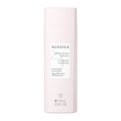 KERASILK Repairing Shampoo |Deeply Nourishes & Moisturizes | Reduces Breakage & Prevents Further Damage | For Dry, Stressed & Damaged Hair | Ideal For Various Hair Types & Textures | 75ml