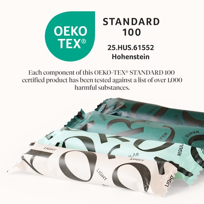 Cora Organic Cotton Tampons (36 Regular Tampons)
